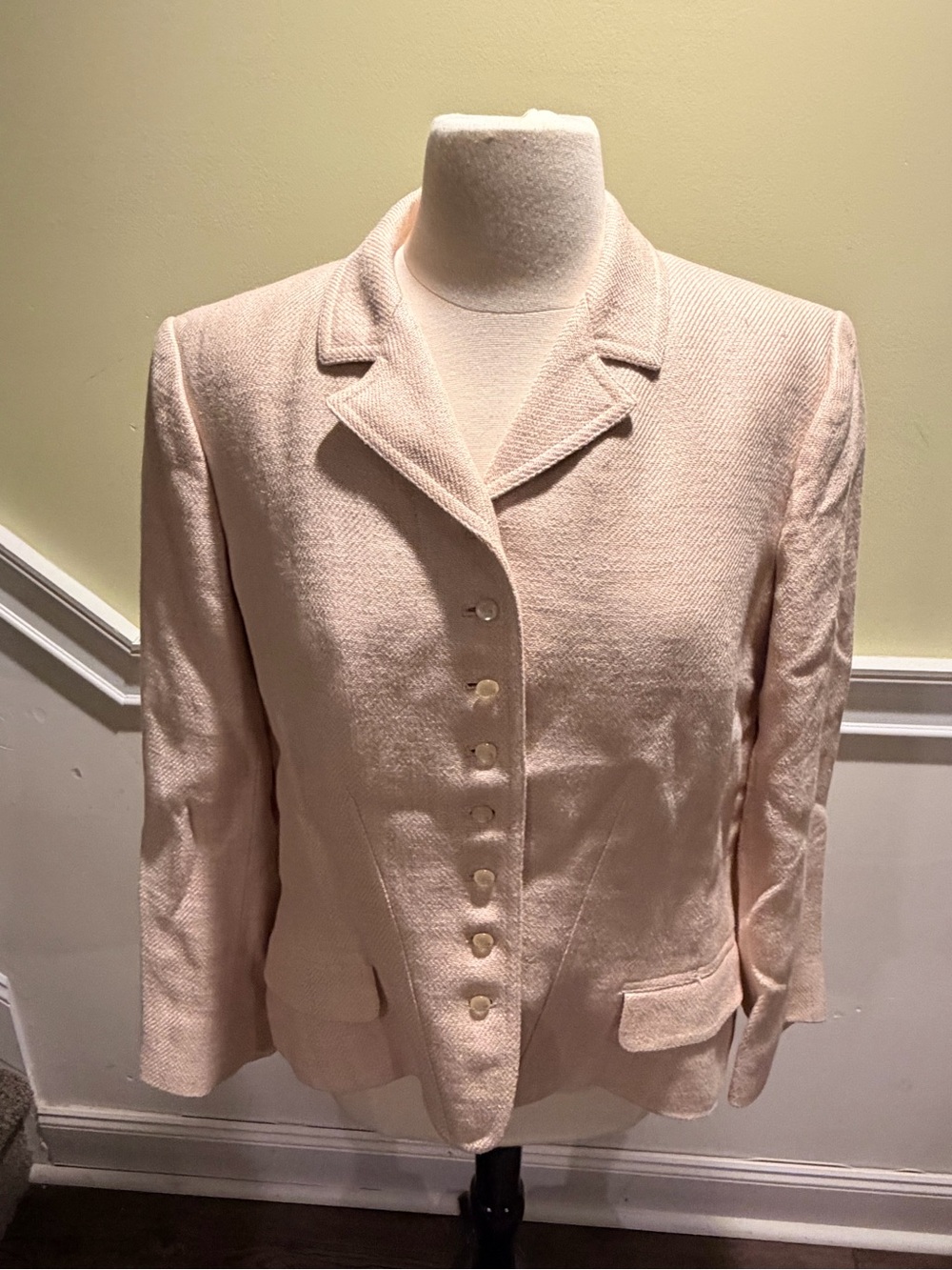 Lauren Classic Women's Pale Pink Blazer Jacket